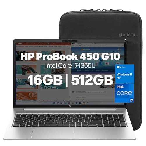 HP ProBook 15.6 Refurbished Laptop Intel Core i5 16GB Memory