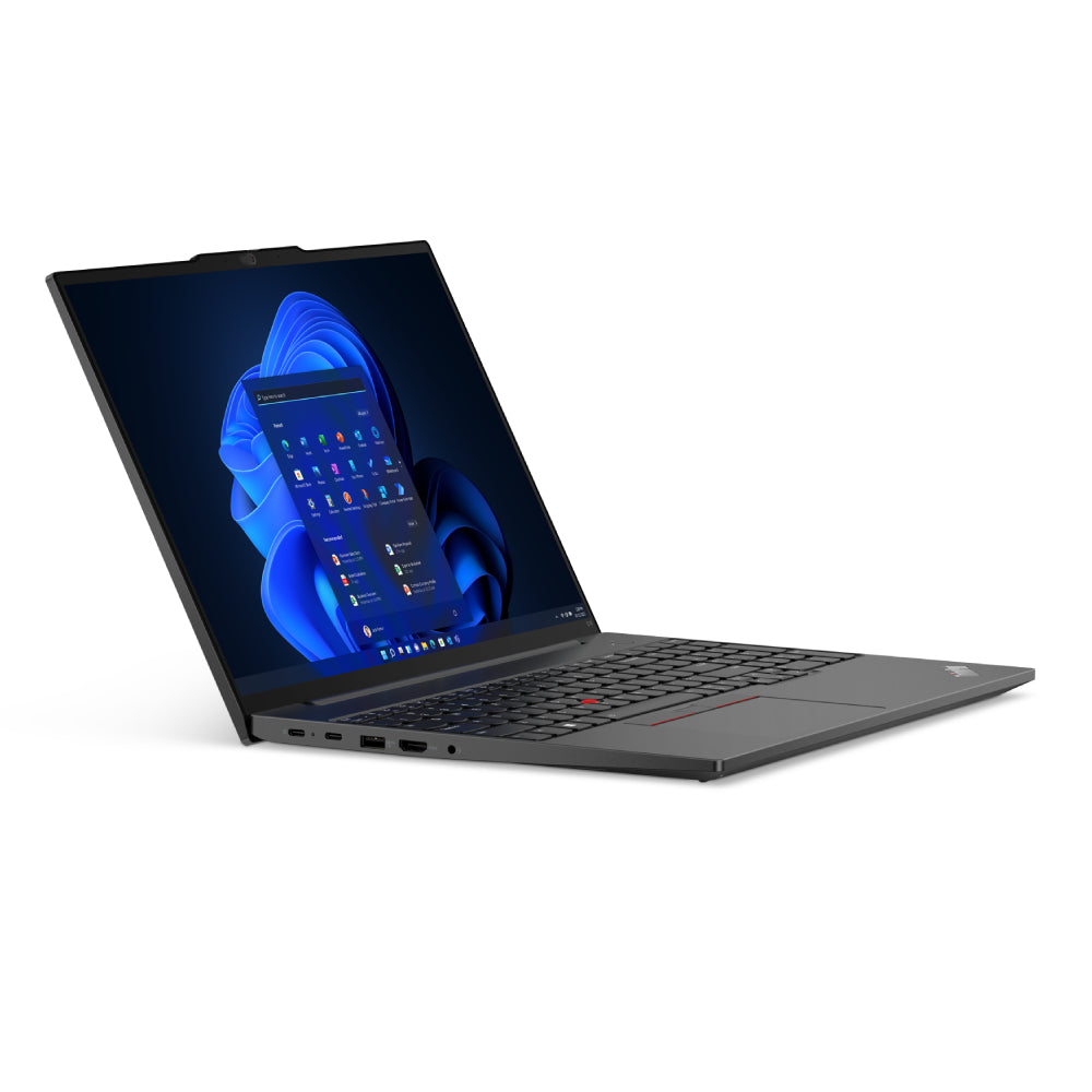 Lenovo ThinkPad E16 Gen 1 16 Notebook - WUXGA - 1920 x 1200 - Intel Core i7 13th Gen i7-1355U Deca-core [10 Core] 1.70 GHz - 16 GB Total RAM - 512 GB SSD - Graphite