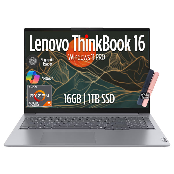 Lenovo ThinkBook 16 Gen 7 Business Laptop, 16