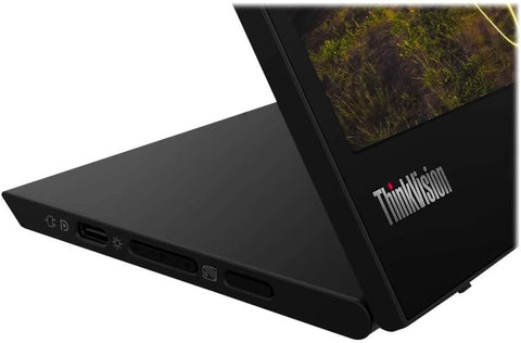 Lenovo ThinkVision M15 15" FHD Mobile Monitor, Black
