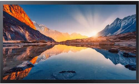 Samsung Business QM55R 55 inch 4K UHD 3840x2160 24/7 Commercial Signage LED Display for Business, HDMI, Wi-Fi, and 3-Year WRNTY, 500 nit (LH55QMREBGCXZA), Black