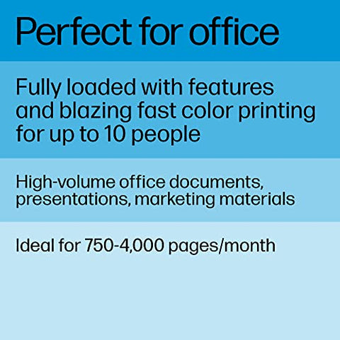 HP Color LaserJet Pro MFP 4301fdw Wireless Printer, Print, scan, copy, fax, Fast speeds, Easy setup, Mobile printing, Advanced security, Best for small teams