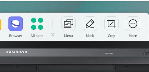 Samsung Interactive Display 2 WA86C 86 Inch Digital Android for Education and Business 4K UHD 3840x2160 with Touch Screen, Wi-Fi, HDMI, USB w/MAJ USB C Dock