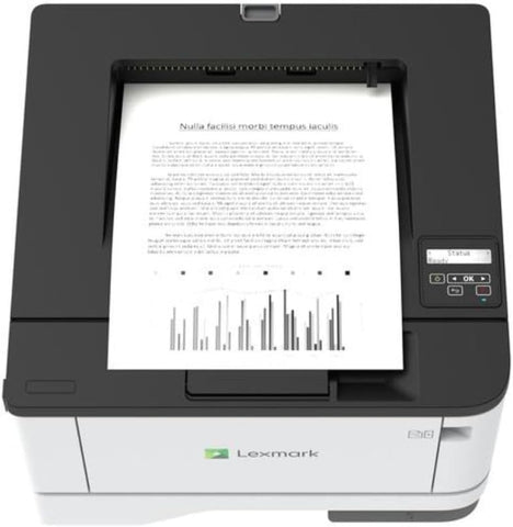 Lexmark MS431DN Laser Printer - Monochrome - 42 ppm Mono - 2400 dpi Print - Automatic Duplex Print - 100 Sheets Input - Gigabit Ethernet