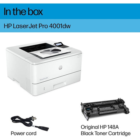 HP LaserJet Pro 4001dw Wireless Printer (2Z601F#BGJ)