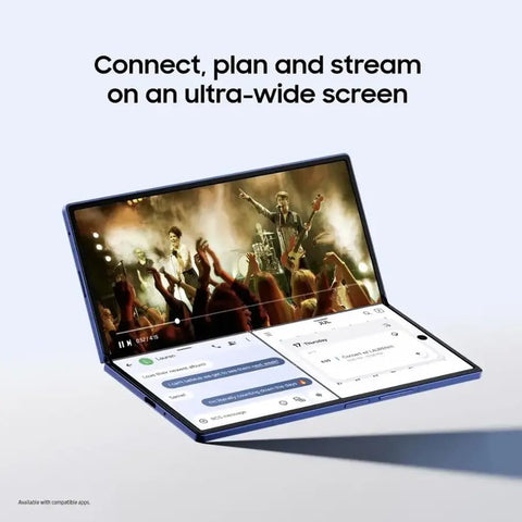 Samsung Galaxy Z Fold7 Cell Phone, 512GB AI Smartphone, Unlocked Android, AI Photo Edits, Large Screen, Long Battery Life, 2025, US 1 Yr Manufacturer Warranty, JetBlack