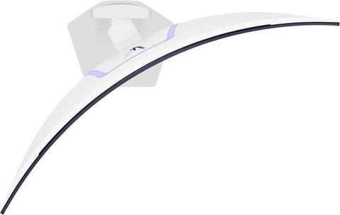 LG 39GX90SA-W 39-inch Ultragear WQHD (3440 x 1440) OLED Curved Gaming Monitor 240Hz, 1ms, NVIDIA G-Sync Compatible, AMD FreeSync Premium, VESA DisplayHDR True Black 400, webOS, USB Type-C, White