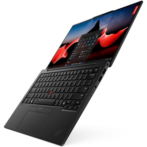 Lenovo Gen 12 ThinkPad X1 Carbon Laptop with Intel Ultra 7 155U Processor, 14" WUXGA 100% sRGB Touch Display, 32GB 6400MHz RAM, 1TB Gen4 Performance SSD, FHD+ IR+ RGB Camera, and Windows 11 Pro - 21KC00A7US
