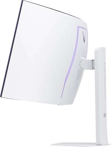 LG 39GX90SA-W 39-inch Ultragear WQHD (3440 x 1440) OLED Curved Gaming Monitor 240Hz, 1ms, NVIDIA G-Sync Compatible, AMD FreeSync Premium, VESA DisplayHDR True Black 400, webOS, USB Type-C, White