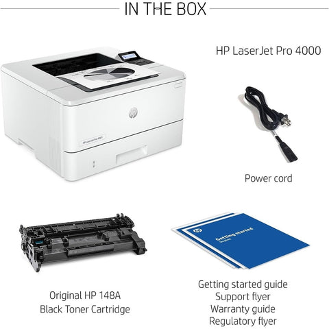 HP LaserJet Pro 4001dn Printer (2Z600F#BGJ)