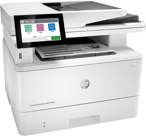 HP LaserJet Enterprise MFP M430f Monochrome All-in-One Printer with Built-in Ethernet & 2-Sided Printing (3PZ55A),White, Large
