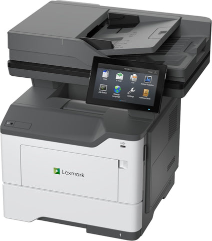 Lexmark MX632adwe Multifunction Mono Printer Wired & Wireless Laser - Monochrome - TAA Compliant - Copier/Fax/Printer/Scanner - 50 ppm Mono Print - 1200 x 1200 dpi Print - Automatic Duplex (38S0900)