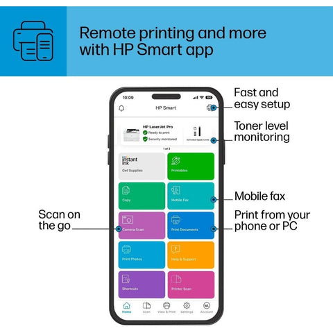 HP LaserJet Pro 4001dw Wireless Printer (2Z601F#BGJ)