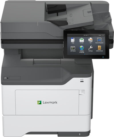 Lexmark MX632adwe Multifunction Mono Printer Wired & Wireless Laser - Monochrome - TAA Compliant - Copier/Fax/Printer/Scanner - 50 ppm Mono Print - 1200 x 1200 dpi Print - Automatic Duplex (38S0900)