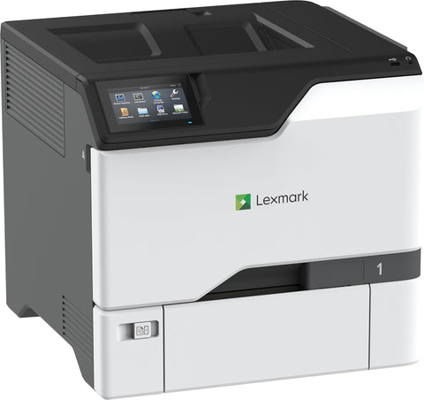 Lexmark CS735de Color Laser Printer, Wireless connectivity, Intelligent Storage Drive Available, Ethernet, Energy Star, 4.3-inch Color Touch Screen and Print Resolution at 1200 x 1200 dpi.(47C9100)