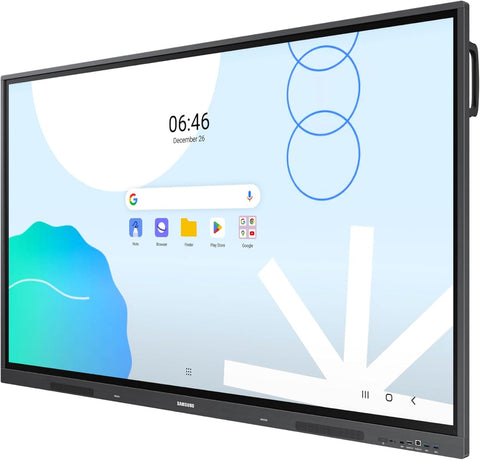 Samsung 65” WAD Interactive Display, EDLA Certification for Google Services Access, Multi-Touch Capabilities, Dual Pen Function, 3-in-1 USB-C Port, OPS Slot, LH65WADWLGCXZA