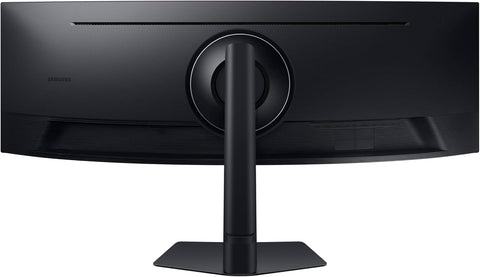 Samsung 49” Business Curved Ultrawide Dual QHD Computer Monitor, USB-C, DisplayPort, HDMI, 120Hz, VESA DisplayHDR 400, Built-in Speakers, Height Adjustable Stand, Eye Care, LS49C954UANXZA, 2024