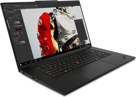 Lenovo ThinkPad P1 Gen 7 Laptop with 16” WQUXGA (3840 x 2400) Touch OLED Display, NVIDIA RTX 2000 Graphics, Intel Core Ultra 7 155H Processor, 32GB RAM, 1TB SSD, Wi-Fi 7, FP Reader, and Win 11 Pro