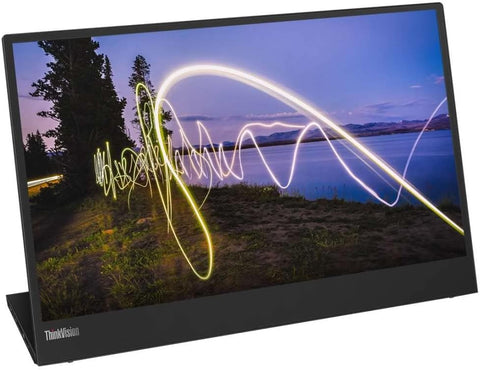 Lenovo ThinkVision M15 15" FHD Mobile Monitor, Black