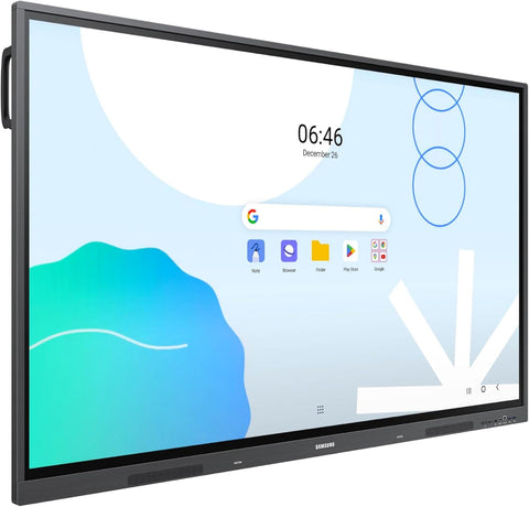 Samsung 65” WAD Interactive Display, EDLA Certification for Google Services Access, Multi-Touch Capabilities, Dual Pen Function, 3-in-1 USB-C Port, OPS Slot, LH65WADWLGCXZA
