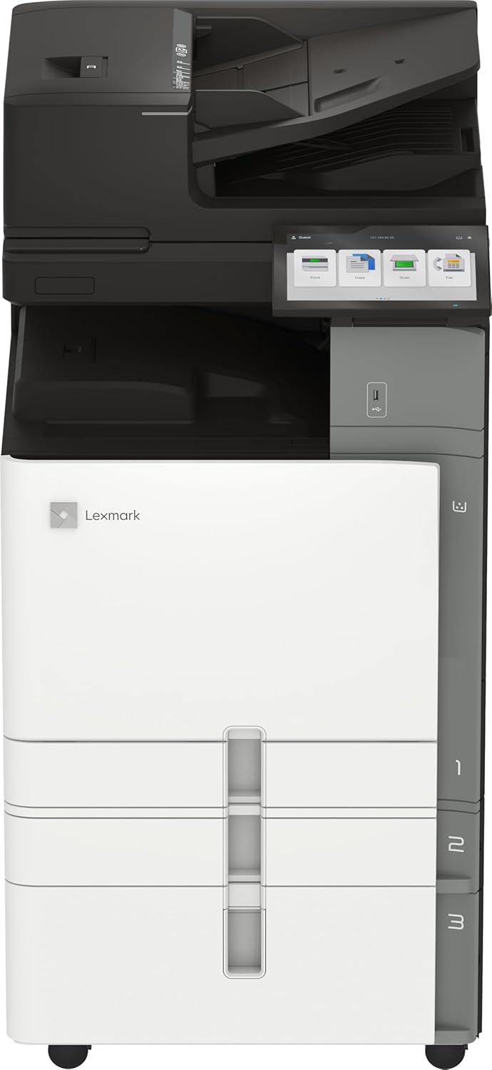 Lexmark CX963xse Color A3 Multifunction Printer, You get reassuring Versatility, Exceptional Sustainability, and Surprising Simplicity from Such Sophisticated Technology(20L8550)