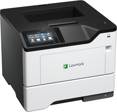 Lexmark MS632dwe Monochrome Laser, Integrated Duplex (2-sided printing), Print Speed: Up to 50 ppm, 4.3-inch color touch screen, Energy Star, Recommended Monthly Page Volume: 2000-20000 pages(38S0500)