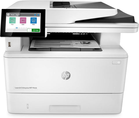 HP LaserJet Enterprise MFP M430f Monochrome All-in-One Printer with Built-in Ethernet & 2-Sided Printing (3PZ55A),White, Large