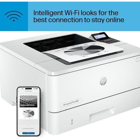 HP LaserJet Pro 4001dw Wireless Printer (2Z601F#BGJ)