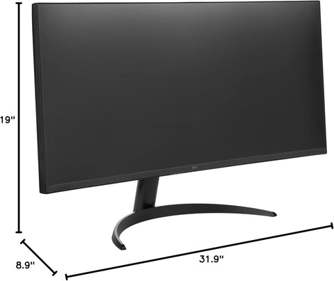 LG 34WQ60C-B.AUS 34" Curved UltraWide™ QHD IPS HDR 10 Monitor with Dual Controller & OnScreen Control