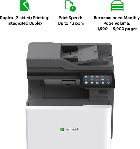Lexmark CX730de Laser Multifunction Printer - Color - TAA Compliant (47C9500)