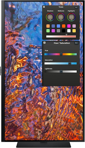 SAMSUNG 32-Inch ViewFinity S80PB Series UHD Monitor, DCI-P3 98%, VESA DisplayHDR 600, IPS Panel, Matte Display, USB-C, PIP/PBP, Intelligent Eye Care, LS32B806PXNXGO, 2023