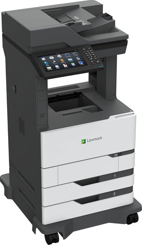 Lexmark MX826ade Monochrome Laser,Integrated Duplex (2-Sided Printing),10-inch Color Touch Screen, Energy Star, Recommended Monthly Page Volume: 5000-100000 Pages, Print Speed: Up to 70 ppm(25B0610)