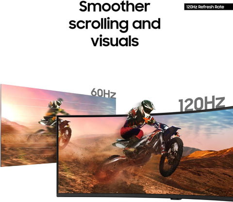 Samsung 49” Business Curved Ultrawide Dual QHD Computer Monitor, USB-C, DisplayPort, HDMI, 120Hz, VESA DisplayHDR 400, Built-in Speakers, Height Adjustable Stand, Eye Care, LS49C954UANXZA, 2024