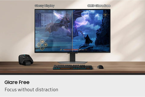 Samsung 32” Odyssey QD-OLED G8 (G81SF), 4K, 240Hz, Gaming Monitor, 0.03ms Response Time, DisplayHDR True Black 400, AMD FreeSync™ Premium Pro, G-Sync Compatibile, 3 Yr Warranty, LS32FG810SNXZA, 2025