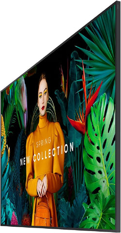 SAMSUNG QHC LFD 50” Display, QH50C, UHD Signage, 28.5 mm Depth, Dynamic Crystal Color, Quantum Processor Lite 4K, SmartView+, Smart Calibration, LH50QHCEBGCXGO, 2023