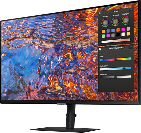 SAMSUNG 32-Inch ViewFinity S80PB Series UHD Monitor, DCI-P3 98%, VESA DisplayHDR 600, IPS Panel, Matte Display, USB-C, PIP/PBP, Intelligent Eye Care, LS32B806PXNXGO, 2023