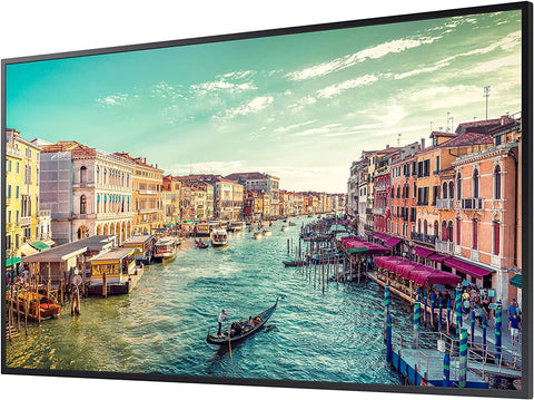 SAMSUNG QM65R 65 inch 4K UHD 3840x2160 24/7 Commercial Signage LED Display for Business, HDMI, Wi-Fi, and 3-Year WRNTY, 500 nit (LH65QMREBGCXZA), Black