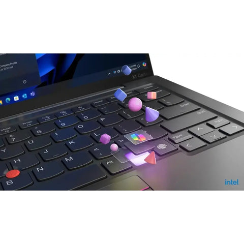 Lenovo ThinkPad X1 Carbon Gen 13 14" Copilot+ PC Ultrabook - 2.8K - Intel Core Ultra 7 258V - Intel Evo Platform - 32 GB - English Keyboard - Black Paint - Intel Chip - 21NS0014US