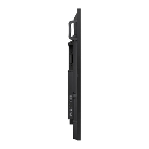 Samsung 65 inch WAF interactive display side profile showing 3.5 inch depth