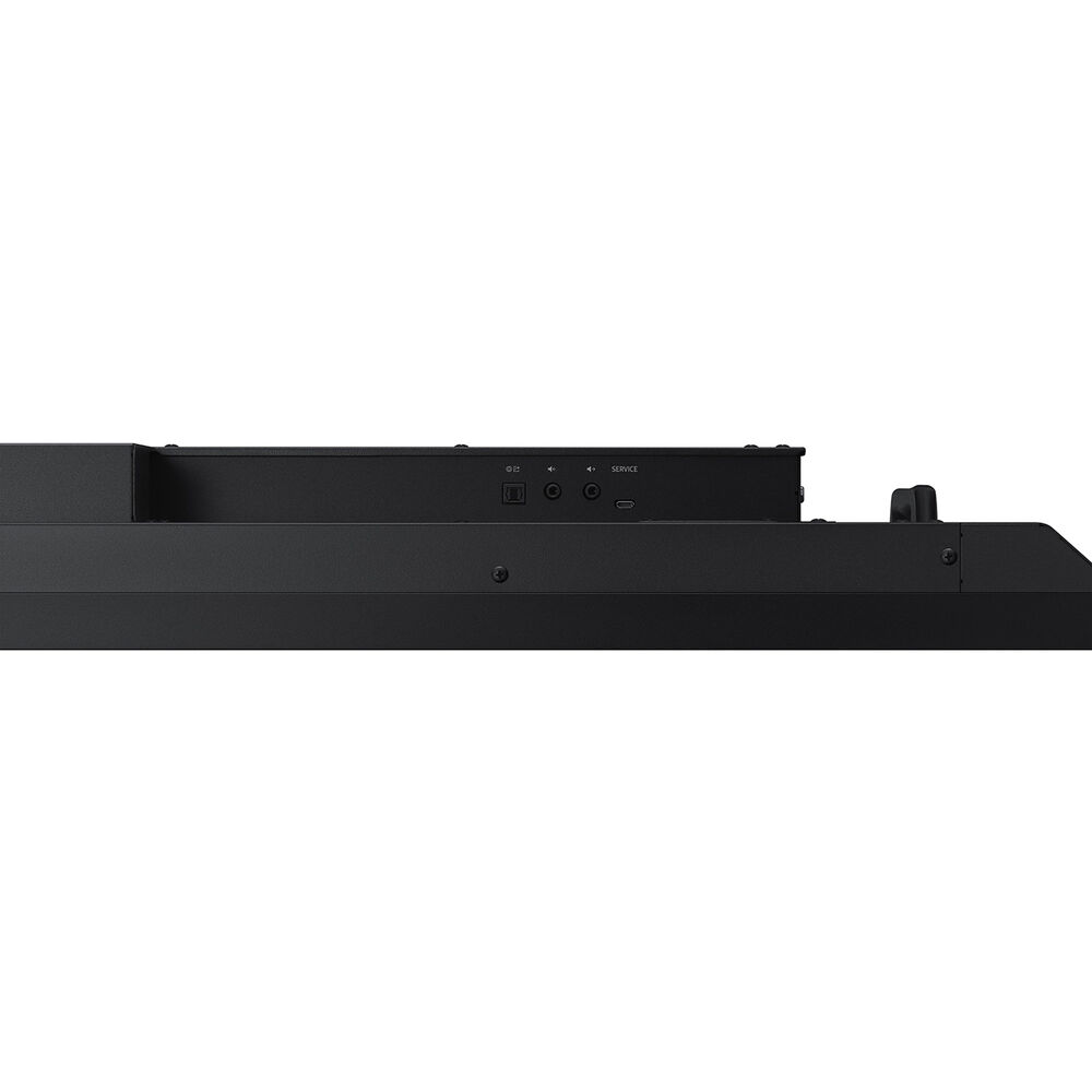 Samsung 75 inch WAF interactive display bottom edge with front port bar and controls