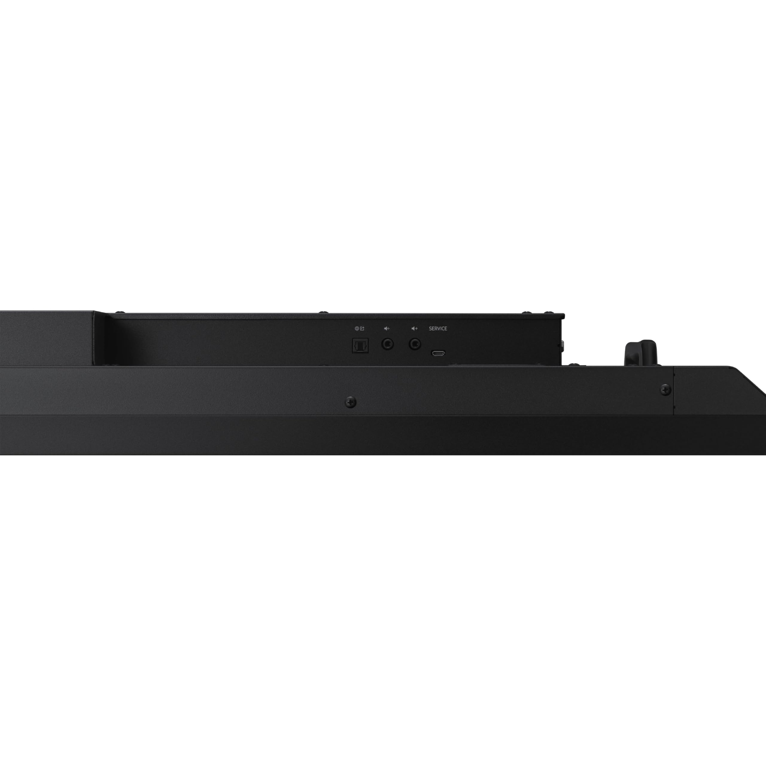 Samsung 86 inch WAF interactive display bottom edge with front port bar and controls