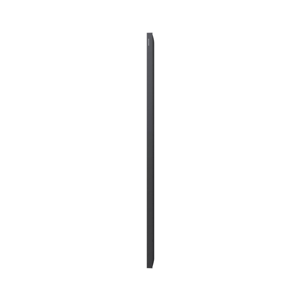 Samsung QM75C side profile showing 28.5mm depth