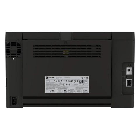 Rear of the Xerox C240 showing Ethernet and USB ports