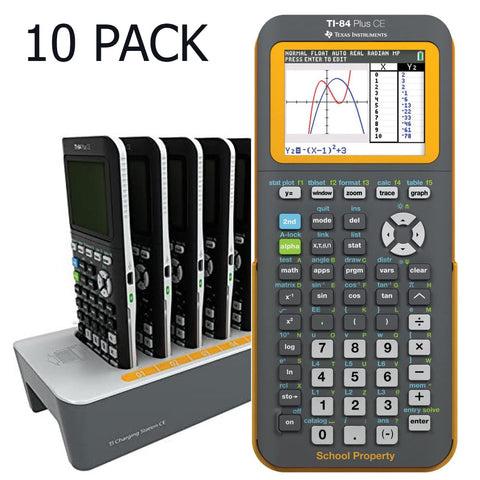 Texas Instruments TI- 84Plus CE Teacher's 10 Pack Graphing Calculator | Majool Inc.