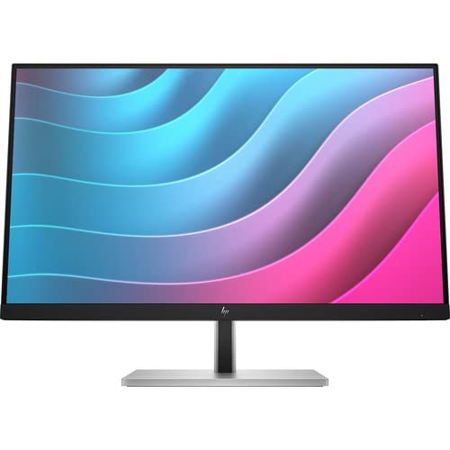 HP E24 G5 23.8" Full HD LCD Monitor - 16:9-24" Class - in-Plane Switching (IPS) Technology - Edge LED Backlight - 1920 x 1080-250 Nit - 5 ms - 75 Hz Refresh Rate - HDMI - DisplayPort - U,Black