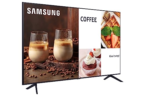 SAMSUNG 43 Inch BE43C-H 4K PRO TV with Easy Digital Signage Software with HDMI, USB, TV Tuner and Speakers 250 nits (LH43BECHLGFXGO)