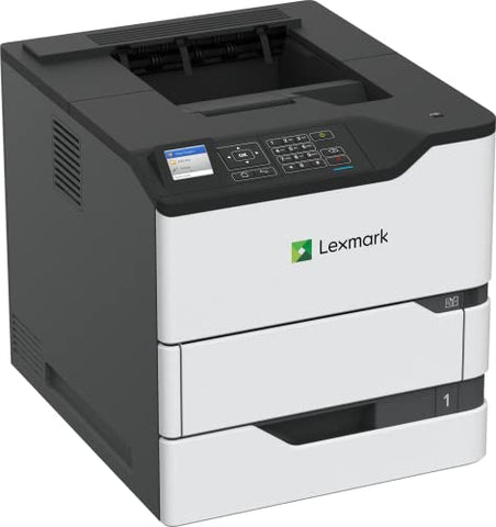 Lexmark MS823dn Monochrome Laser Printer for Office, Two-Sided Printing, Print Speed 65 ppm, 2.4 inch Color LCD Display, 1200 DPI, Black/Grey (50G0200)